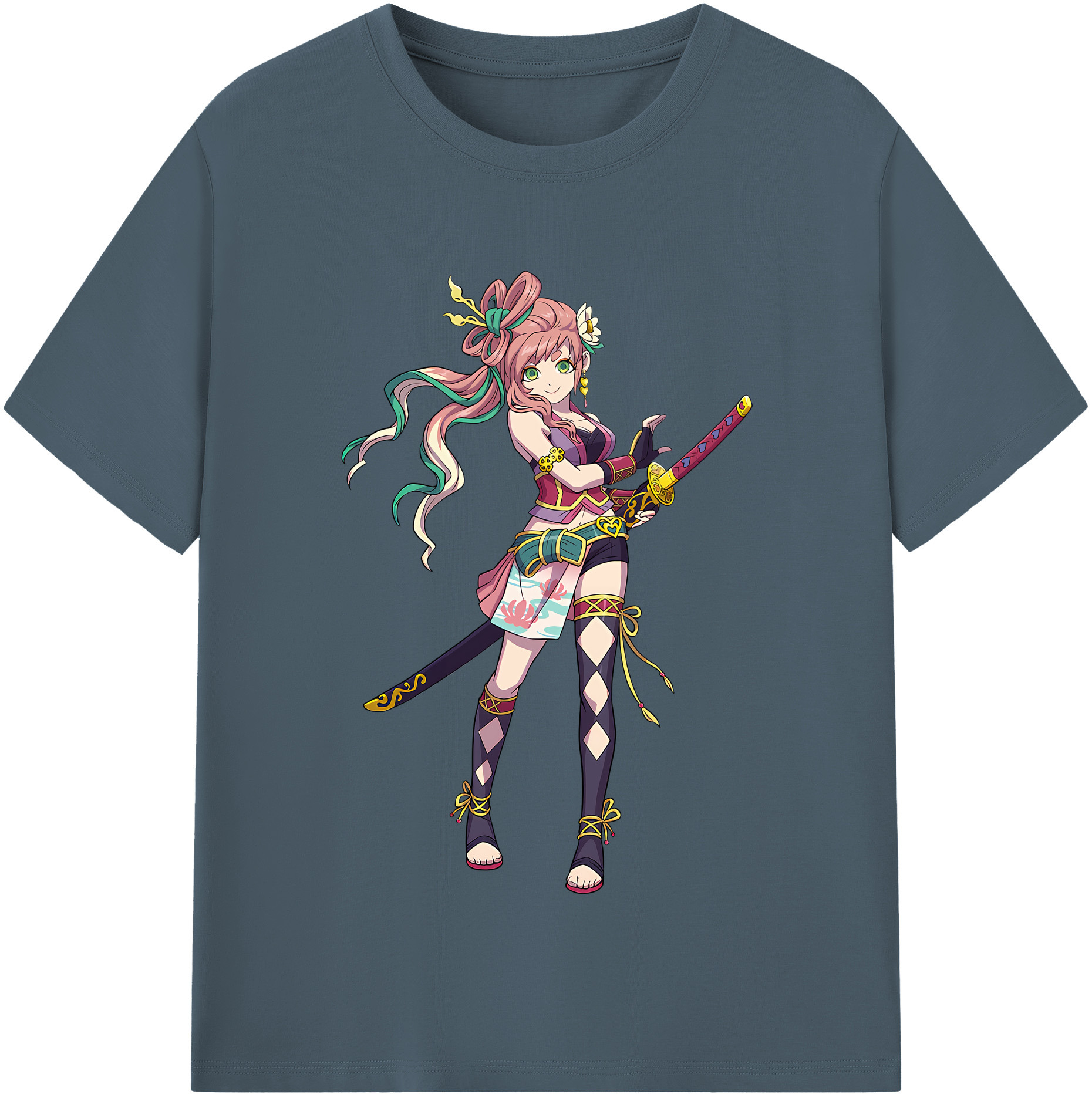 （画像用） 妖怪ウォッチ Yo-kai Watch 綿100％半袖Tシャツ（フロントプリント）